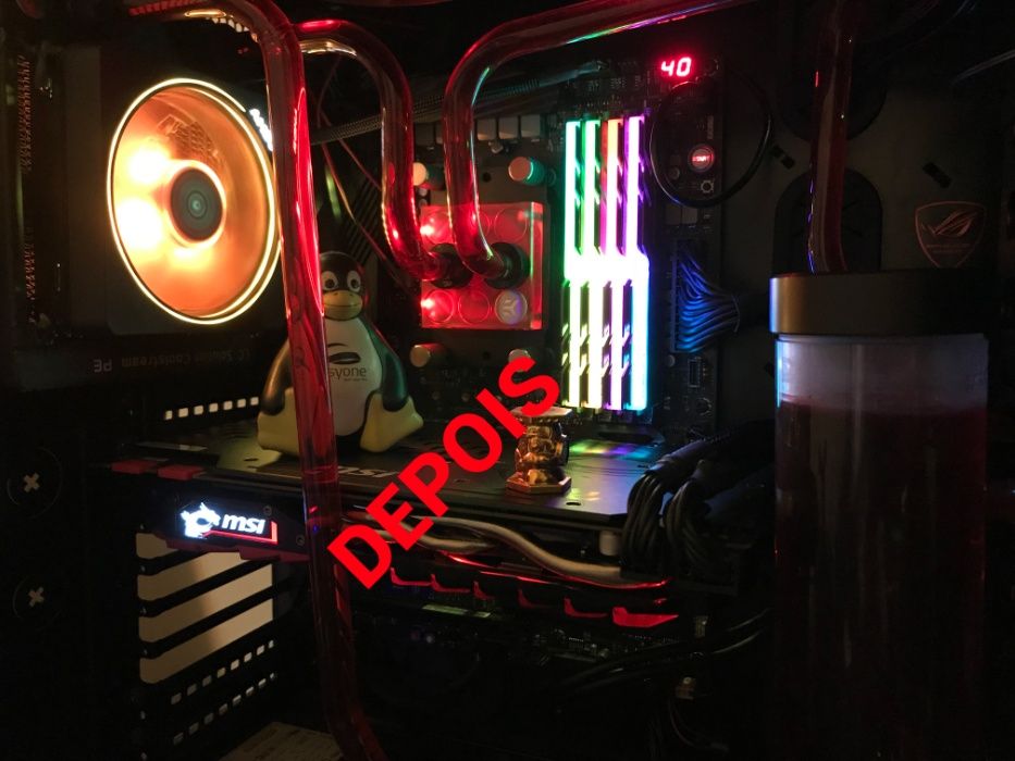 Sistemas de Watercooling/Modding/Custom Builds/Overclock/Impressao 3D