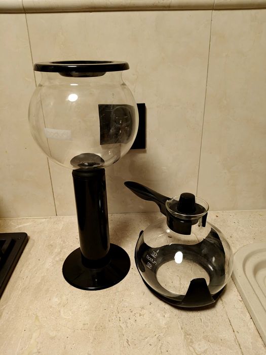 Bodum Pebo/Santos kawiarka prozniowa eksperes vintage kawa