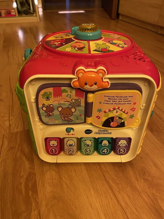 VTech sorter kostka edukacyjna aktywności st. idealny. Dostawa gratis.