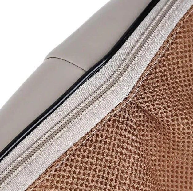 Масажер роликовий Massager of Neck Kneading з підігрівом Бежевий