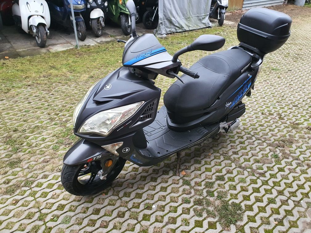 Skuter BARTON FALCON 125 w bardzo dobrym stanie TRANSPORT RATY