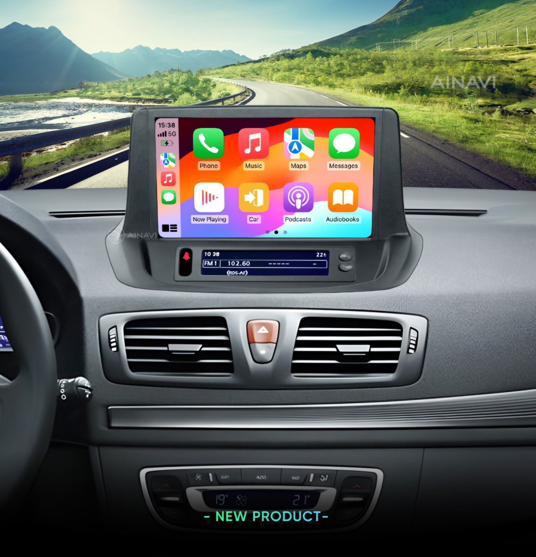 Radio nawigacja RENAULT MEGANE 3 FLUENCE Android Navi GPS