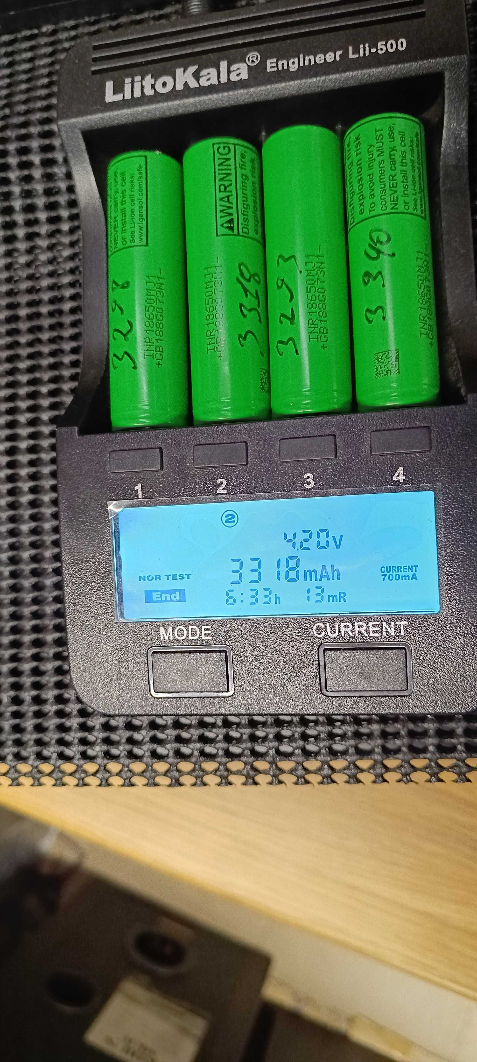 Акумулятори -18650-LG INR18650MJ1 3500mAh