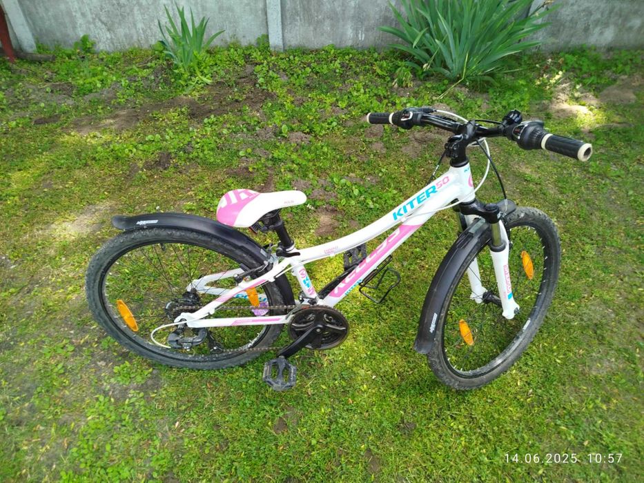 Rower dziewczęcy koła 24"
