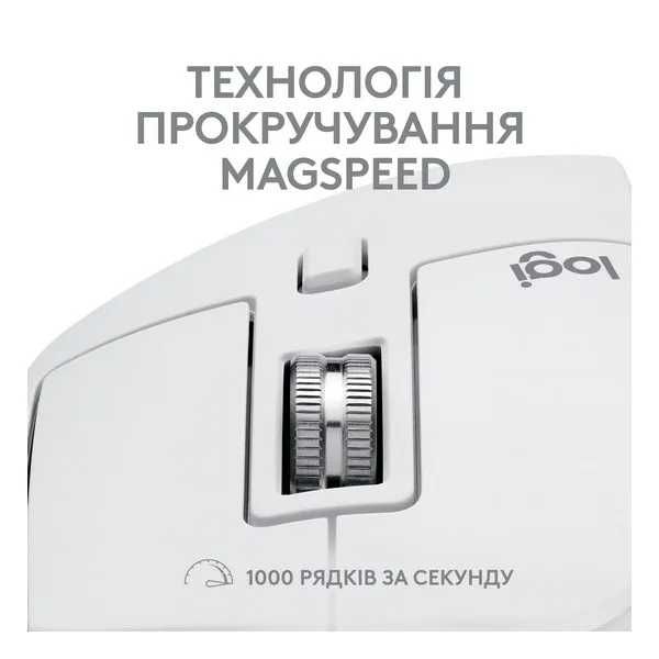 Миша Logitech MX Master 3S For Mac Pale Grey (910-006572)