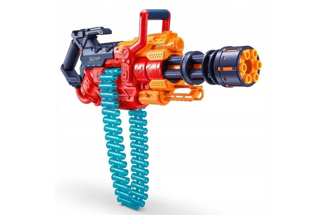 Pistolet karabin wyrzutnia + strzałki Automat zestaw X-SHOT