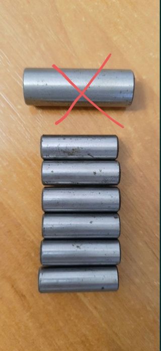 Пальцы поршня мото