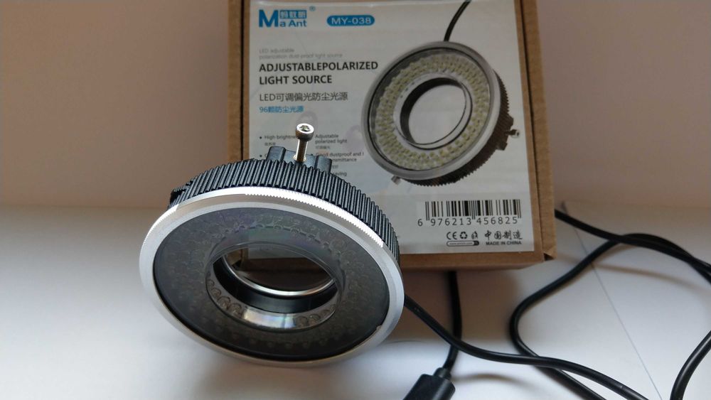 MaAnt MY-038 Lampa Pierscieniowa do Mikroskopu