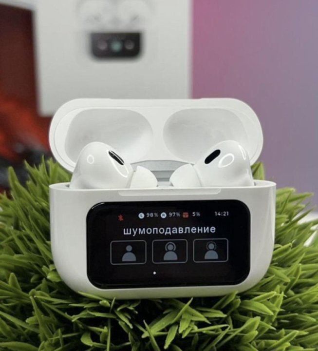 Навушники Apple AirPods Pro 2 з Екраном/Наушники/Шумодав/Чистий Звук