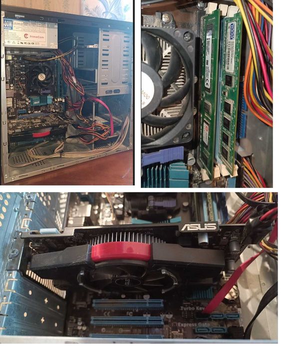 Компьютер на базе AMD Phenom II X6 1055T, ОЗУ-8Гб, Видеокарта 1Гб