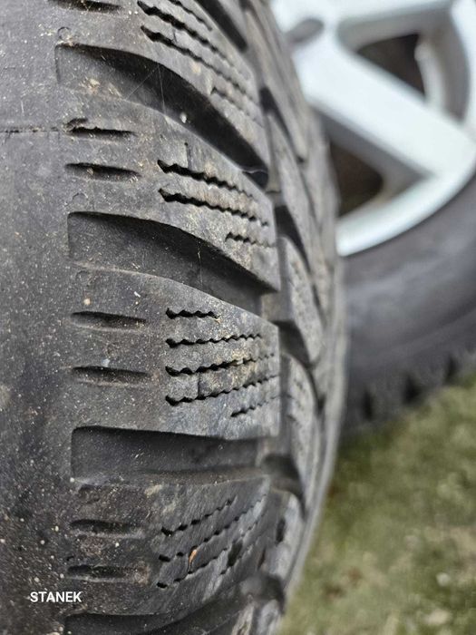 Alu laguna 3 5x114,3 z zimą 7mm Dunlop Winter Sport 205/60/16 z 2019r.