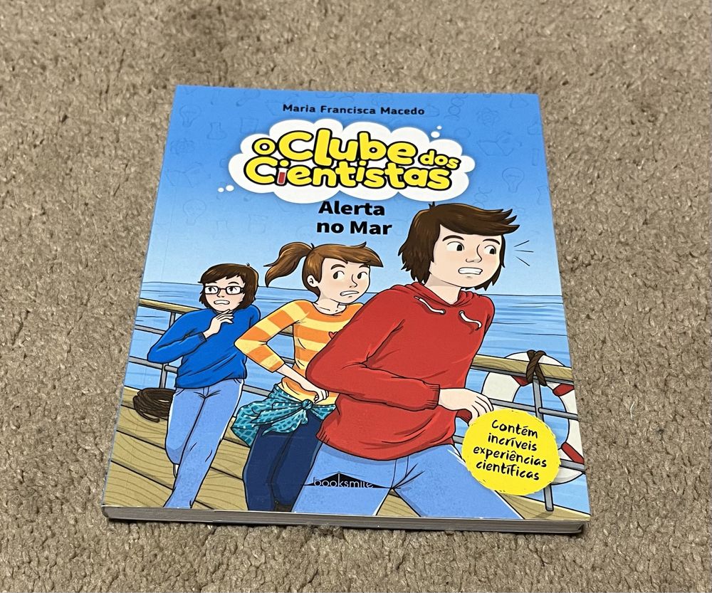 Livros da saga (clube dos cientistas)