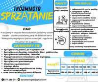 Sprzątanie mieszkań apartamentów/domów/biur/gabinetów