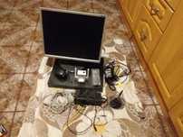 Rejestrator kamery/wideo/ 16kanałowy AHD +monitor 21,5"=wzmacniacz Wif