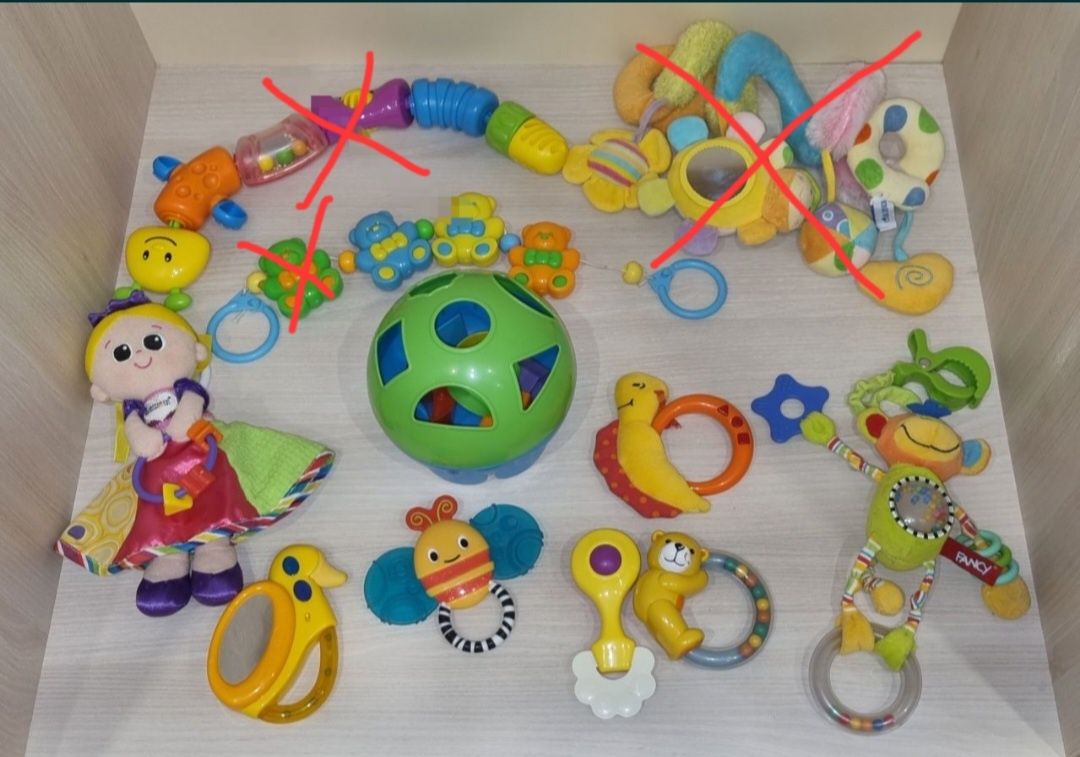 Дитячі/детские розвиваючі/развивающие іграшки/игрушки від 0 міс