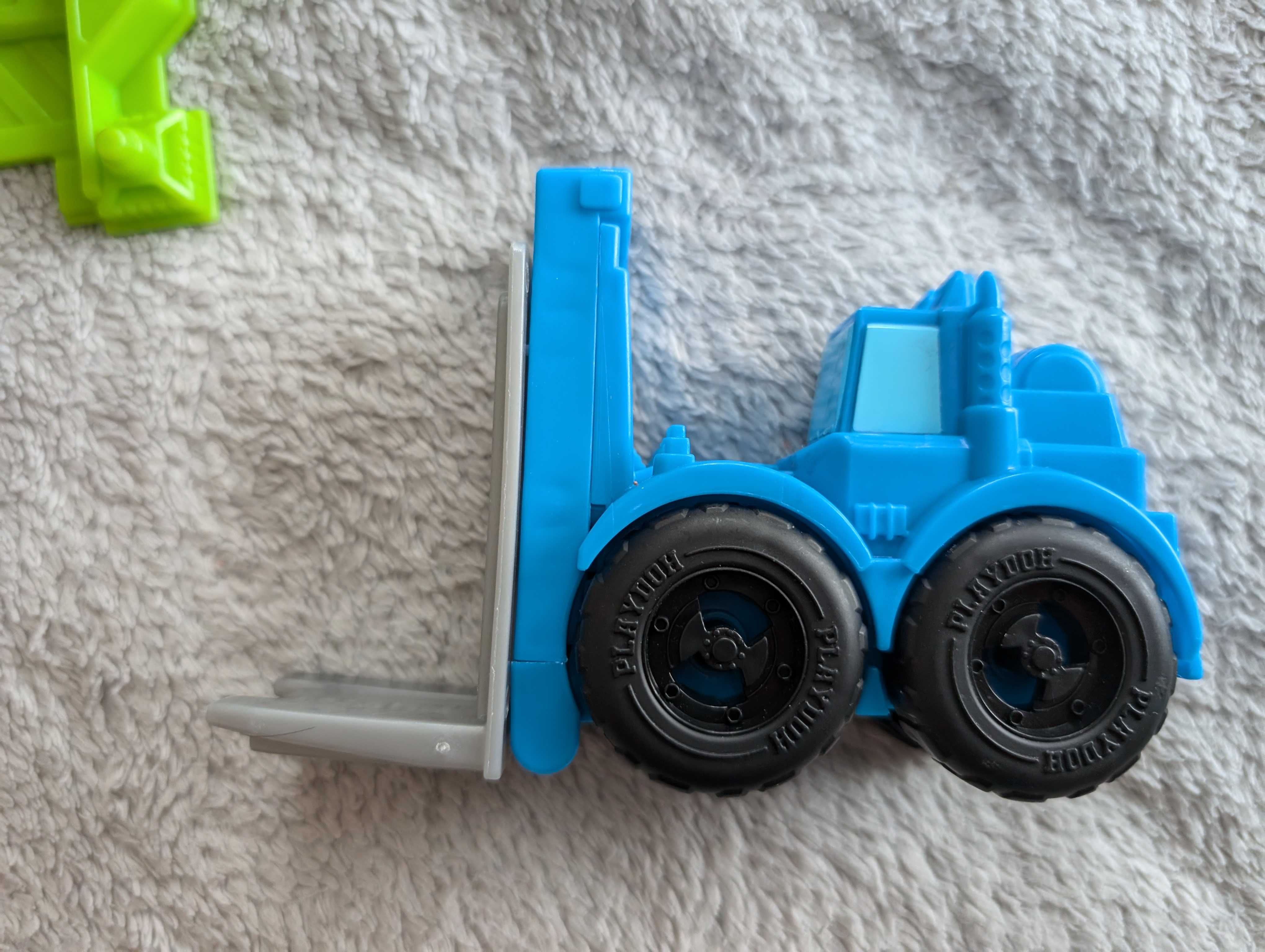 Zestaw do ciastoliny Play Doh Wheels dźwig żuraw i wózek widłowy