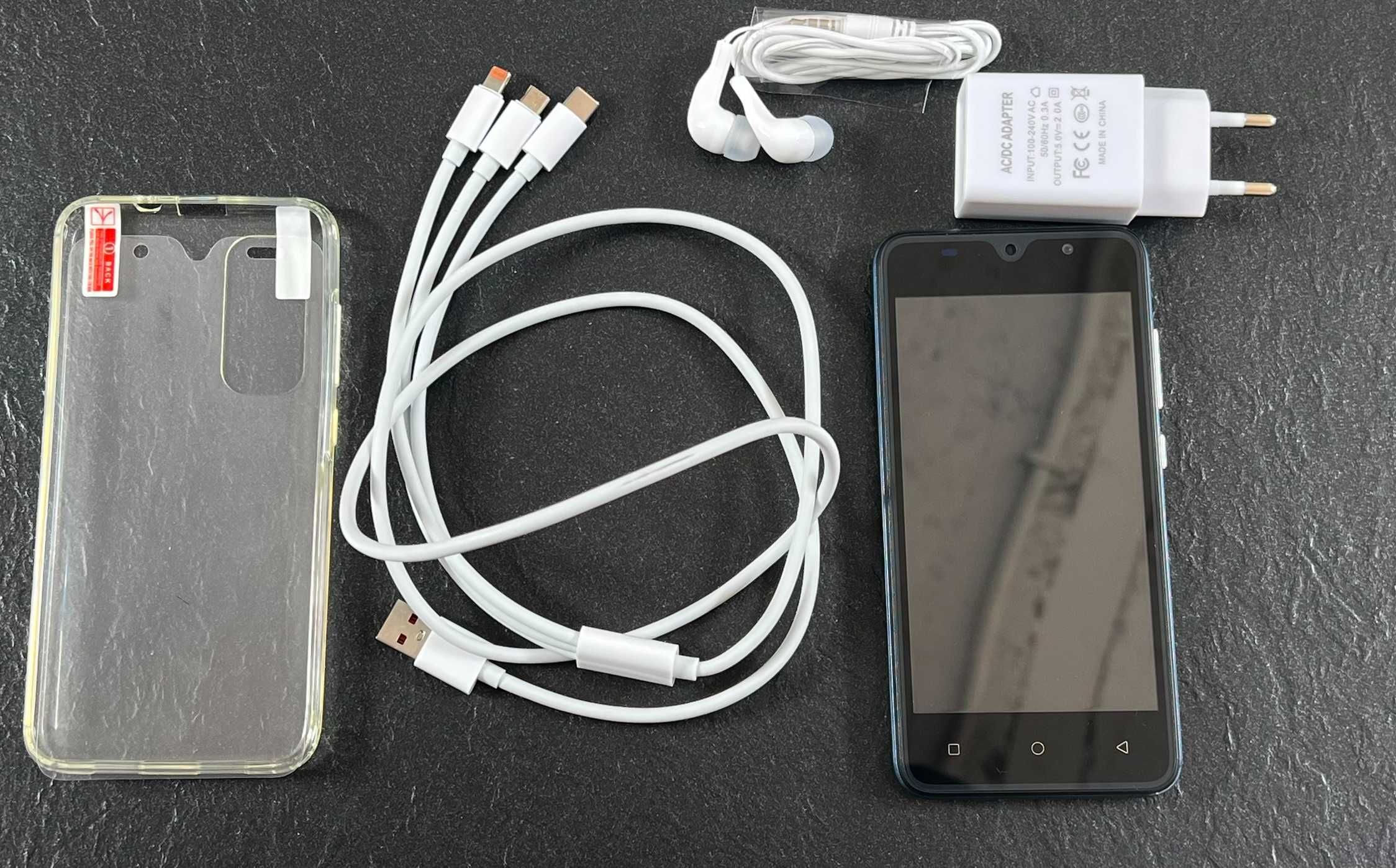 Smartphone Leioa M10 Plus 5 cali Android 9.0, 16GB Dual SIM niebieski