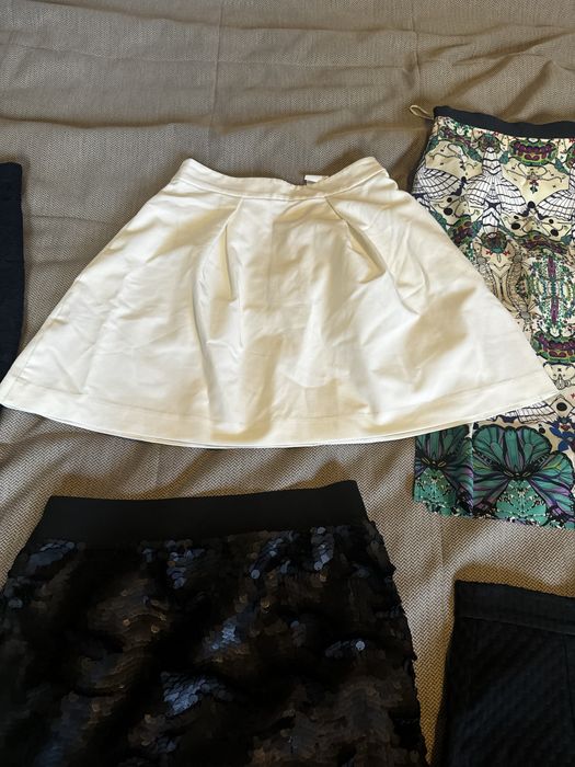 Zestaw spódnic rozmiar xs/s mango , h&m i td