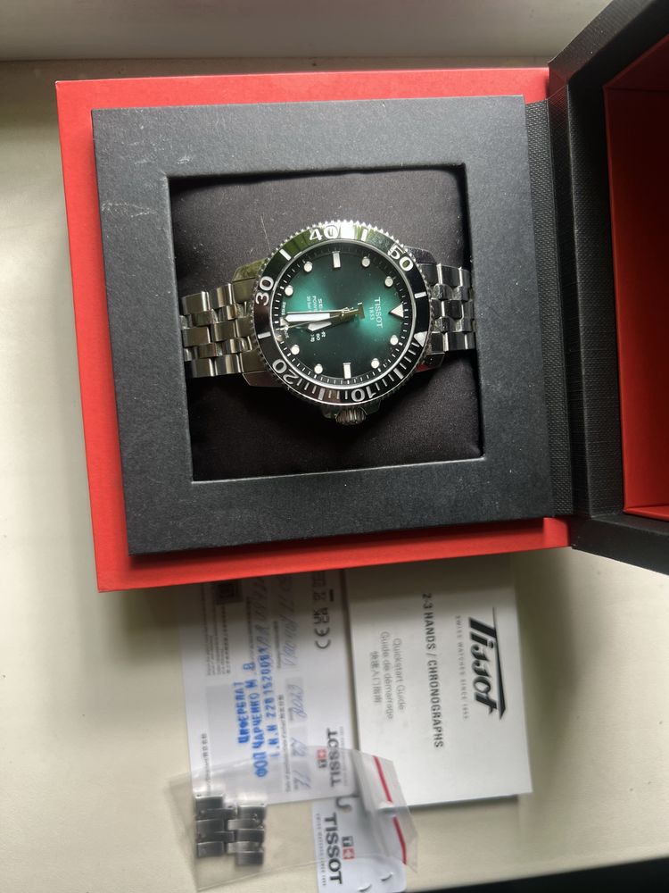 Часы tissot seastar 1000 powermatic80