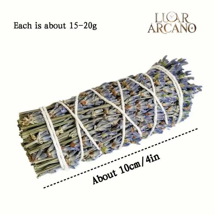 Varas de Lavanda Natural – Purificação, Relaxamento | Luar Arcano