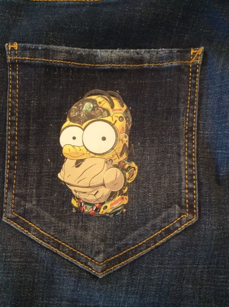 Dsquared The Simpsons edition джинсы