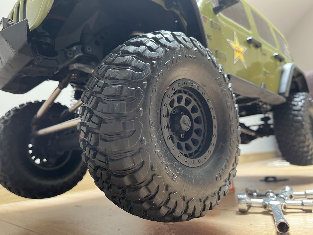 Jeep Rubicon Axial Scx6 + oryginalne opakowanie (Trial RC 4x4)