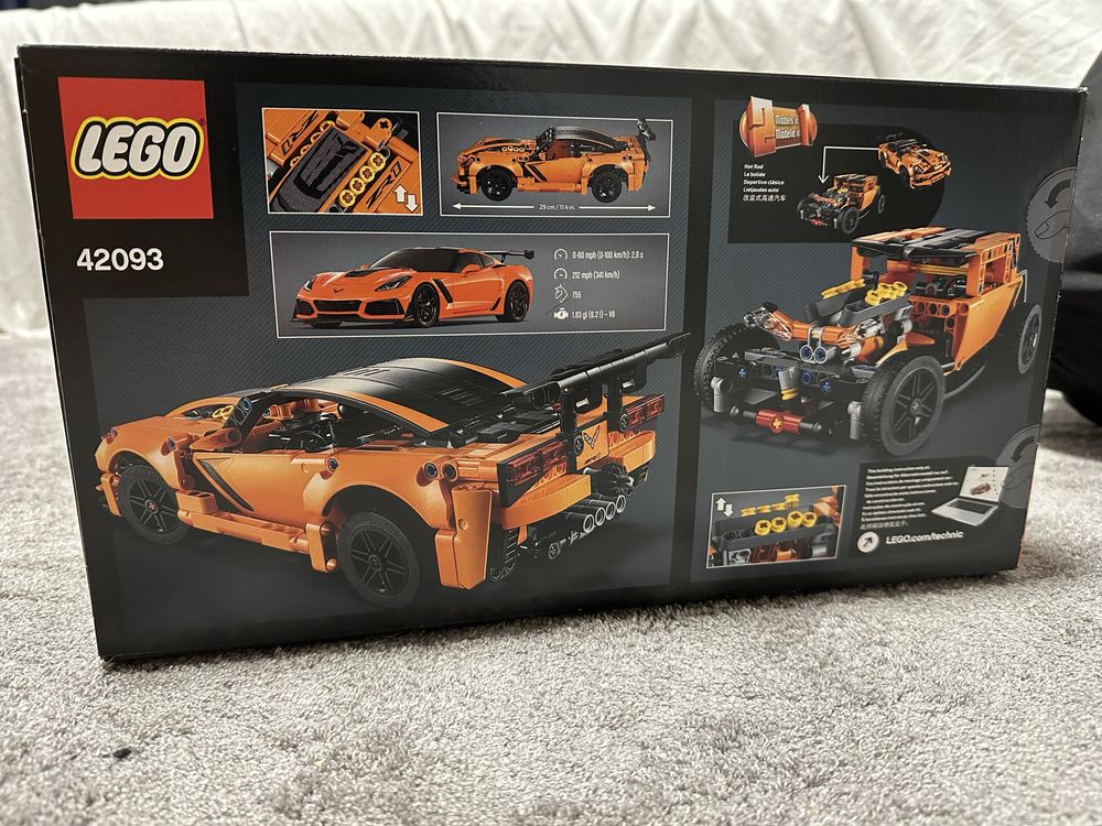 Lego Technic 42093 Chevrolet Corvette ZR1