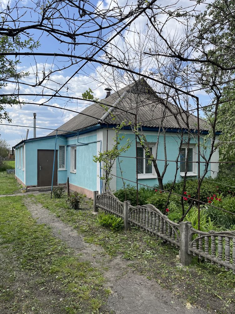 Продам будинок в селі Драбинівка Новосанжарського району.