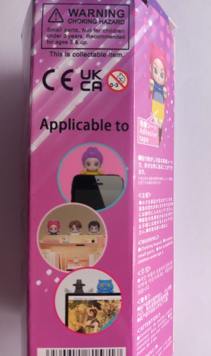 Figurka niespodzianka, przypinka do telefonu Kpop Demon Hunters