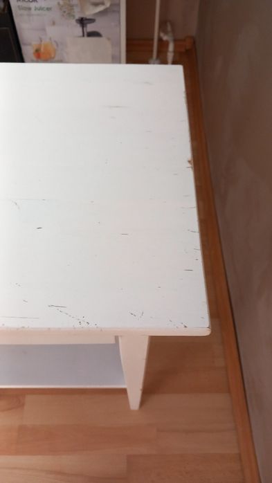 Stolik drewniany IKEA blat 46x35 wysokość 70 cm