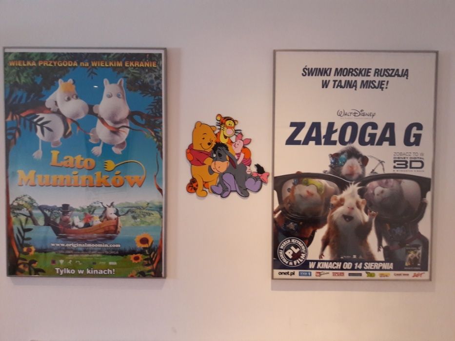 Duża rama Ikea na plakat filmowy  bajki 3szt