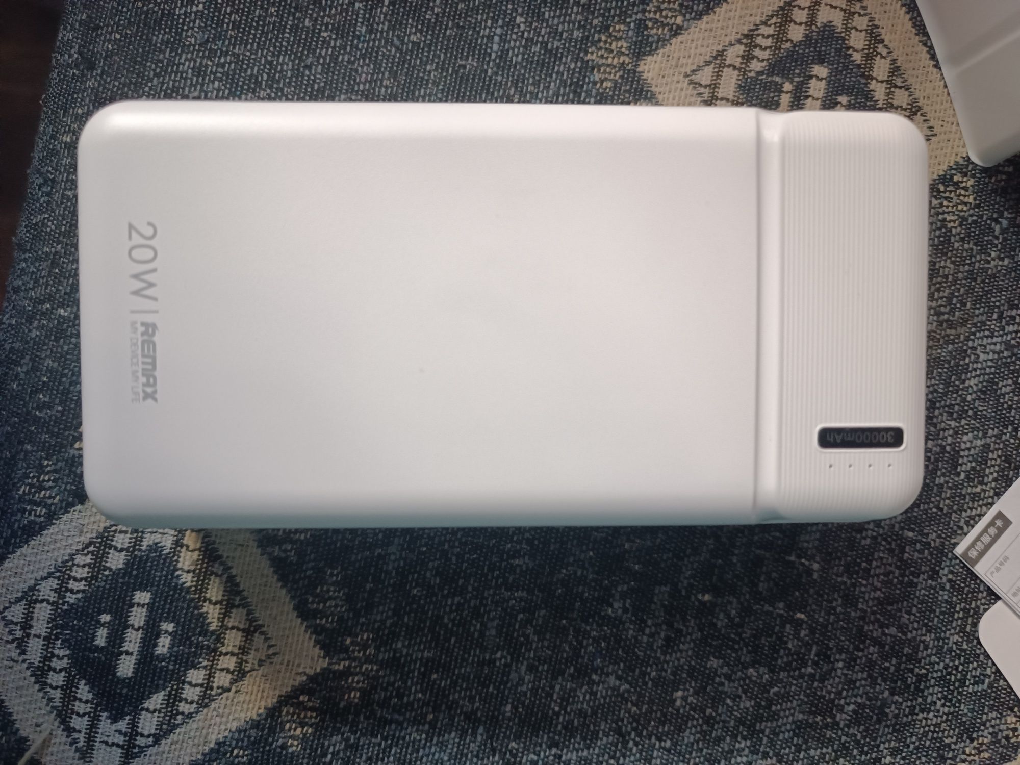 Powerbank 30000mAh 20W  Remax RPP-289  QC3.0 PD Швидка зарядка