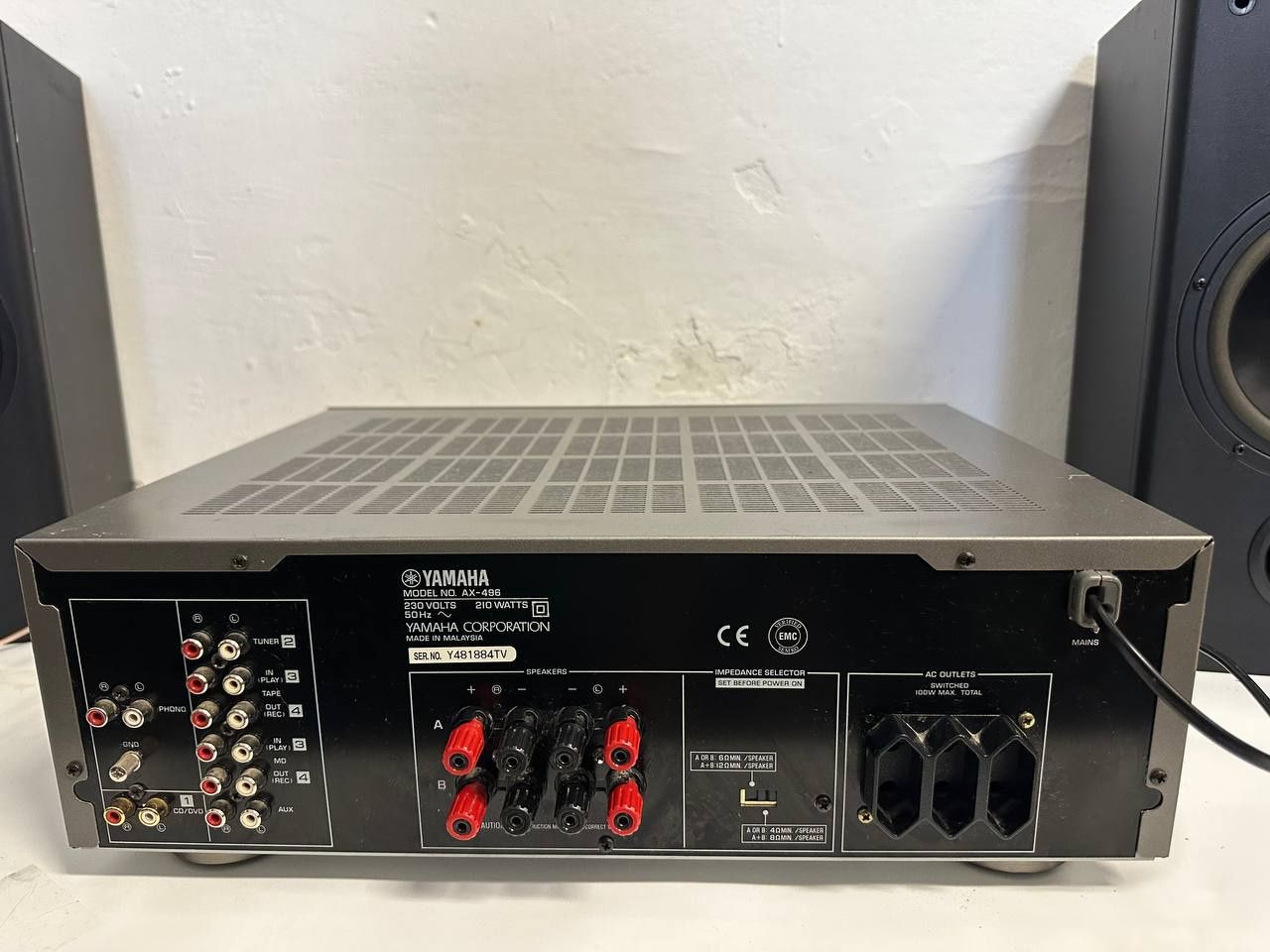 Wzmacniacz stereo Yamaha AX-496, 2*120Watt.