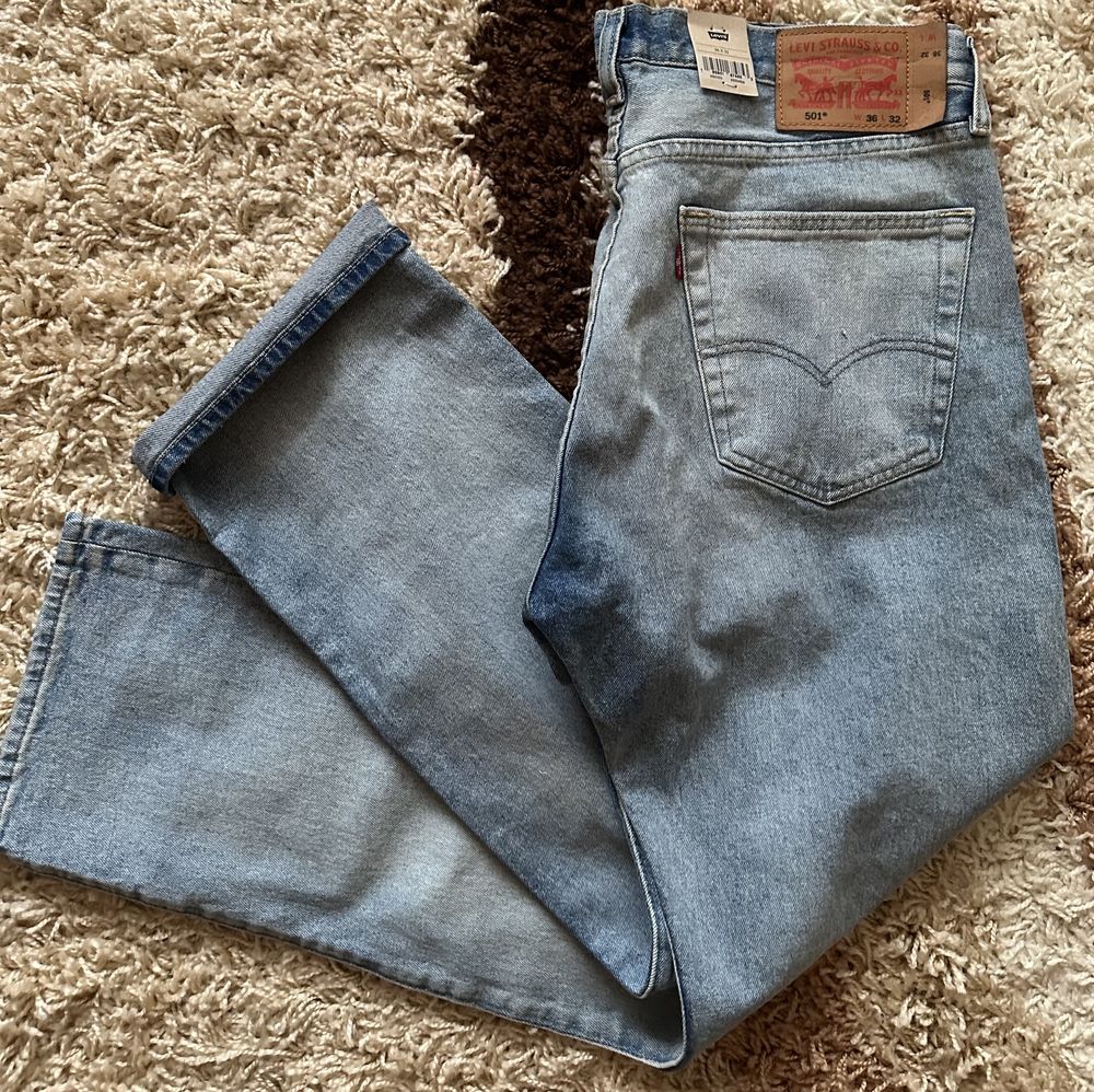 Levi’s 501 W36 L32 новые мужские джинсы.