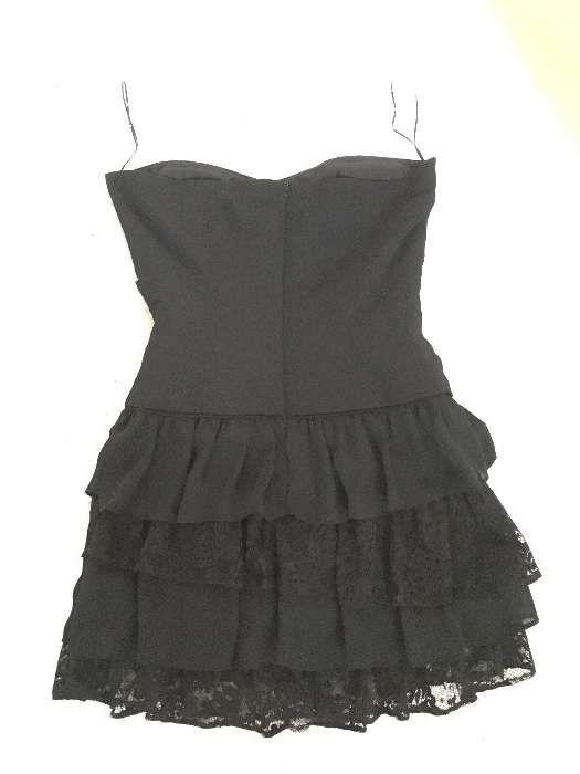 Vestido cerimónia preto Zara