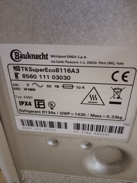 Suszarka Bauknecht 8 kg