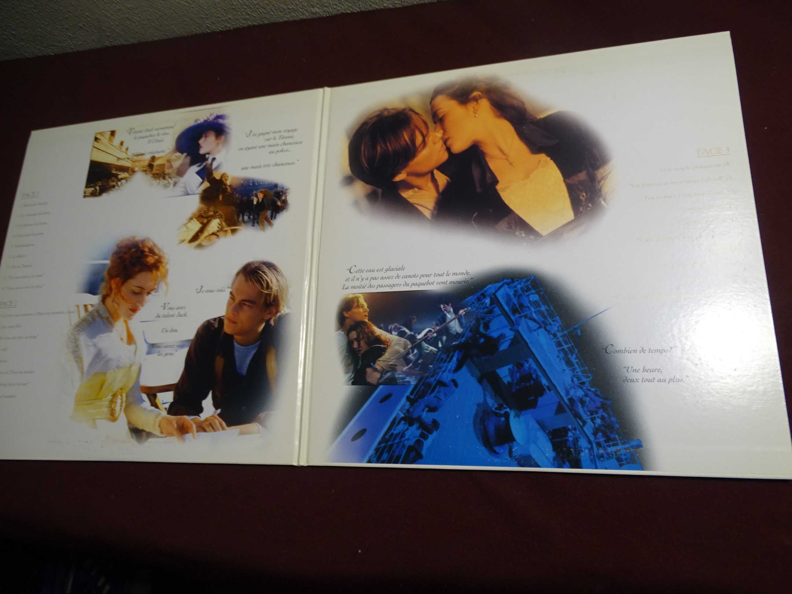 Laser Disc-Titanic/Leonardo DiCaprio/Kate Winslett-Edição 2 discos