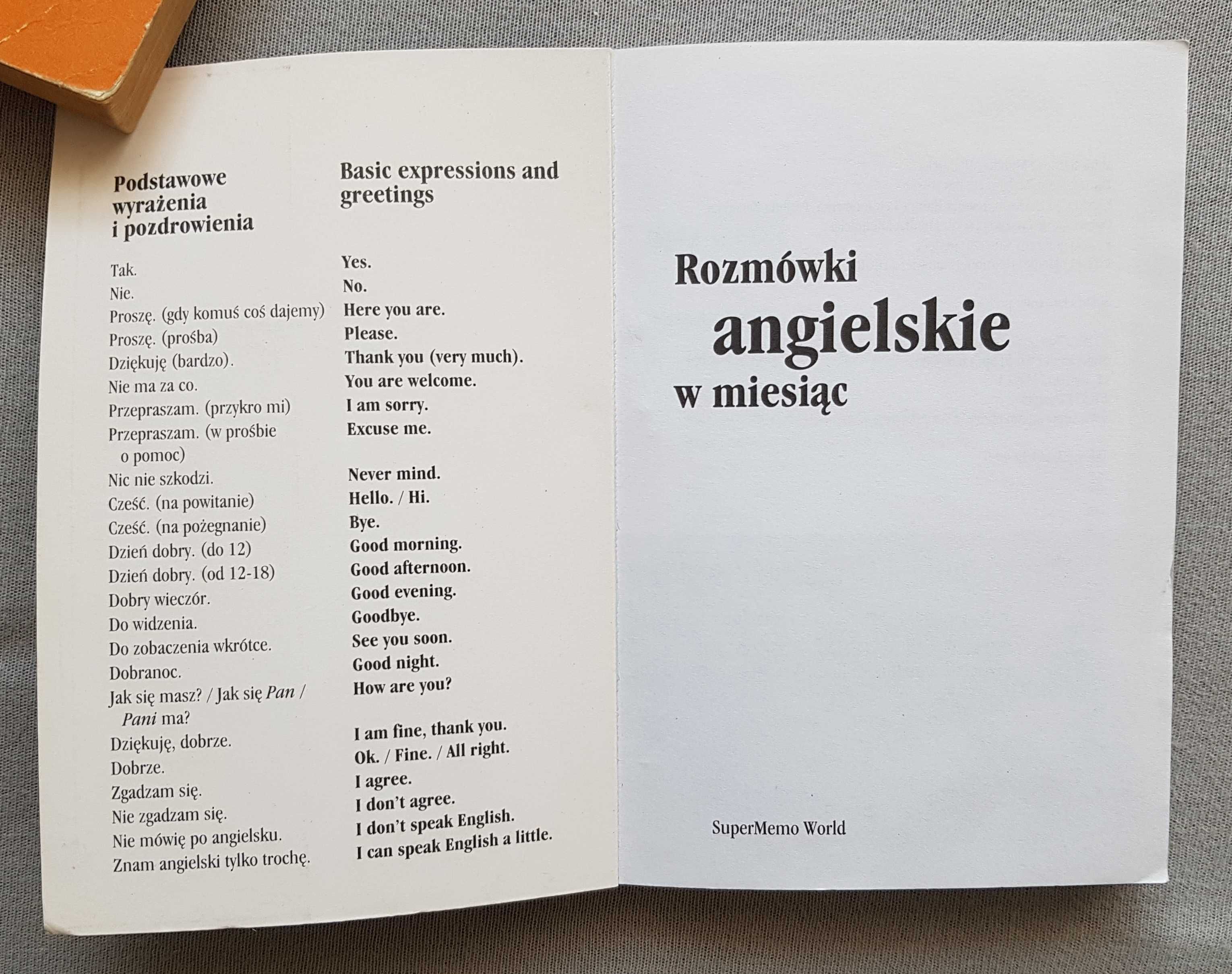 Rozmowki angielskie w miesiąc