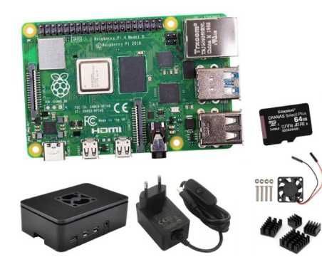 Servidor NAS / File Server torrent (Raspberry Pi 4 Model B Kit)