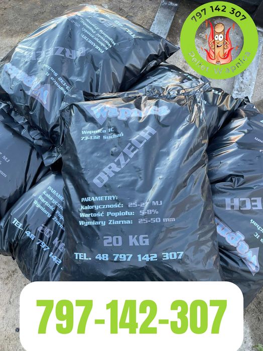 ekogroszek Plus workowany 29MJ, 1000kg – Dowóz gratis 1350zł Cedynia