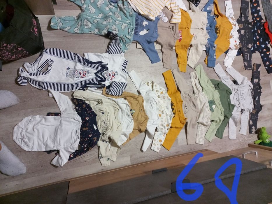 Zestaw ubranek dla chłopca rozmiar 68