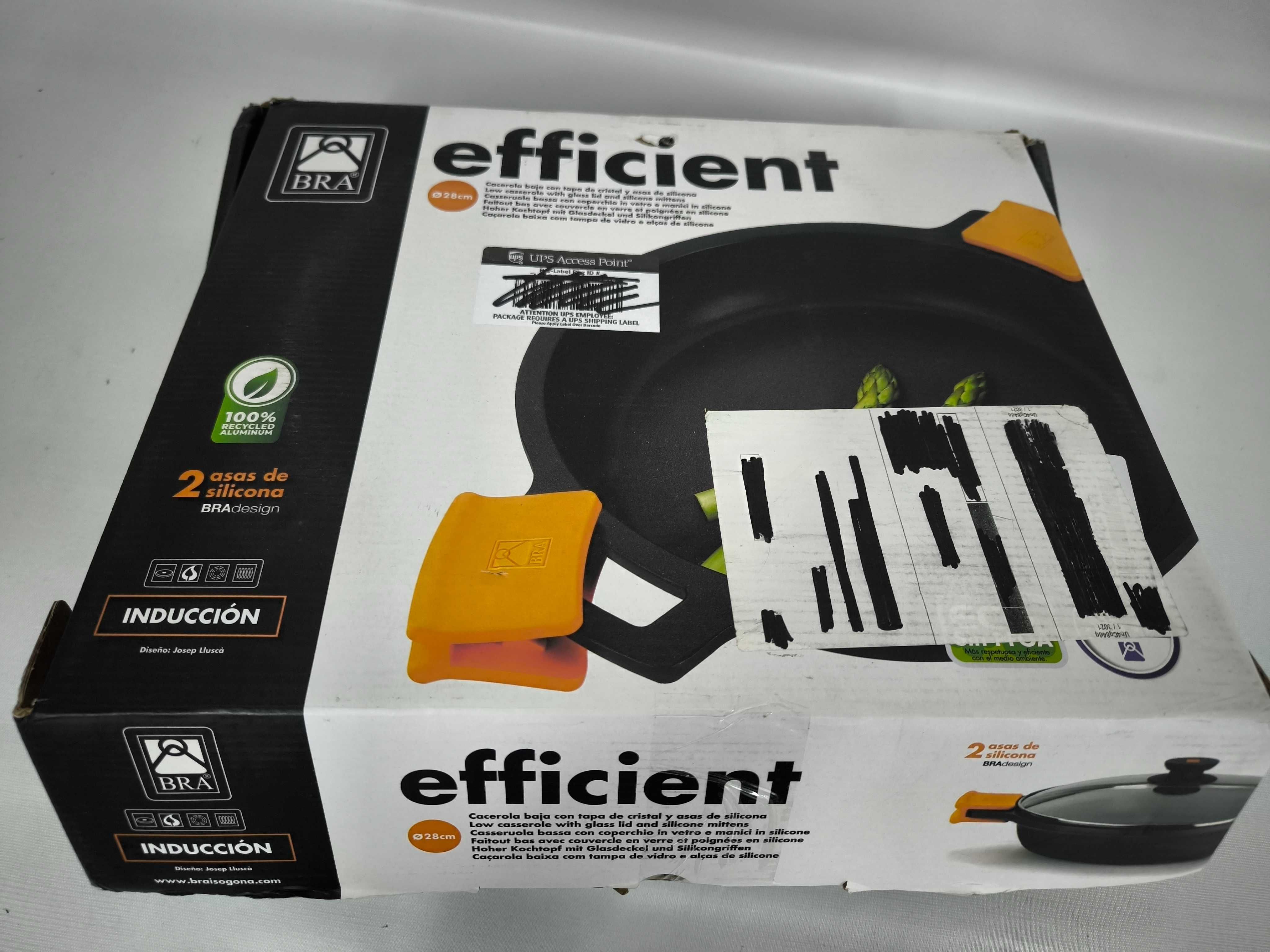 Patelnia do jajek i placków BRA Efficient  28 cm aluminiowa