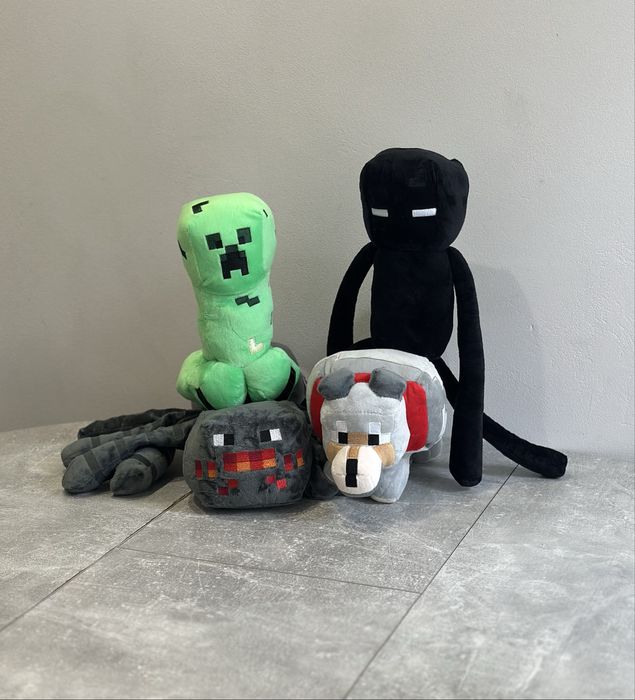 Майнкрафт Кріпер 25 см / Ендермен 45 см