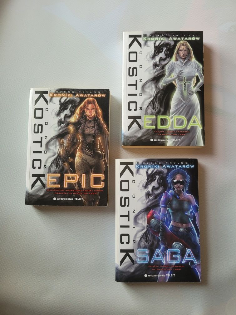 Epic; Saga; Edda - Kroniki Awatarów - Conor Kostick