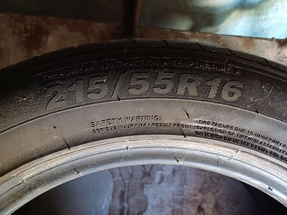 Pneus usados 215/55r16