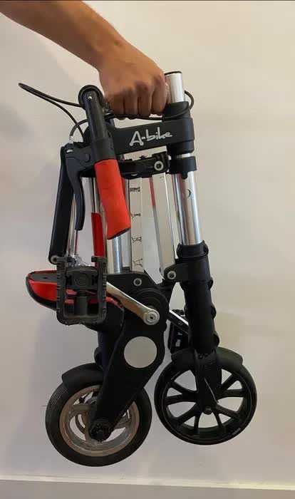 Bicicleta dobrável ultraleve Sinclair A-bike - alumínio - novo preço