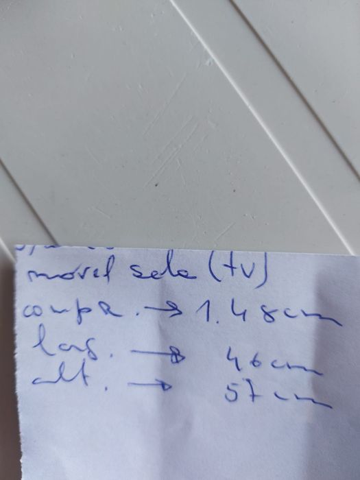 Movel sala preto 3 gavetas Ikea