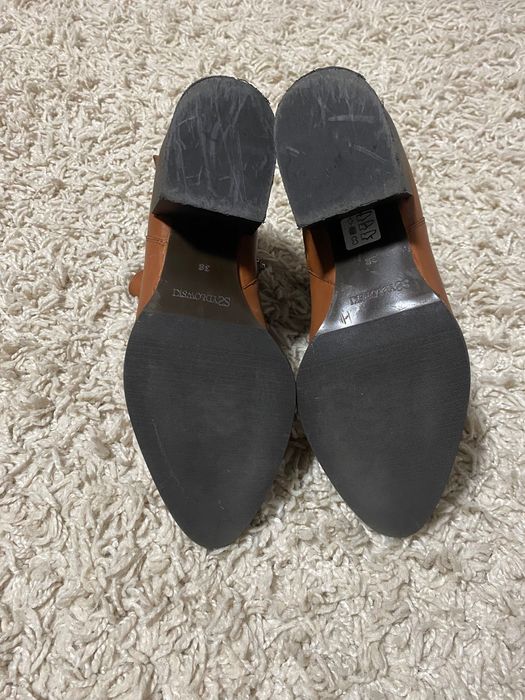 Чобітки жіночі. Шкіра. 38р. Szydlowski