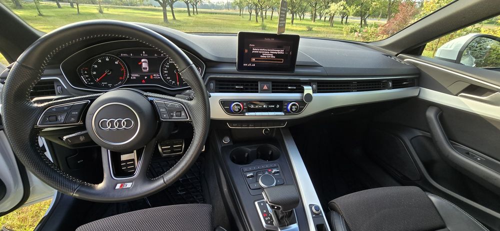 AUDI A5 F5 S-line s-tronic, znikomy przebieg...