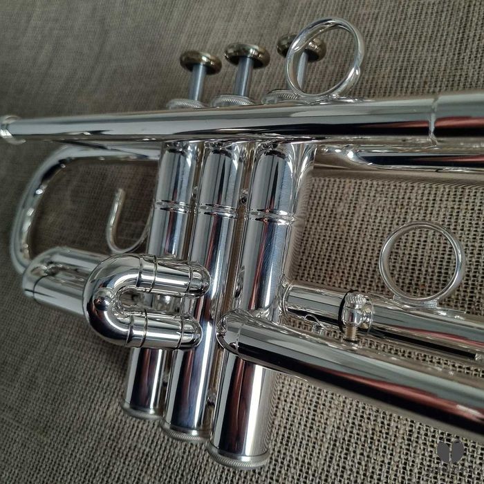 trąbka Jaeger New York tuned by Dr. John Diamond, srebro! gamonbrass